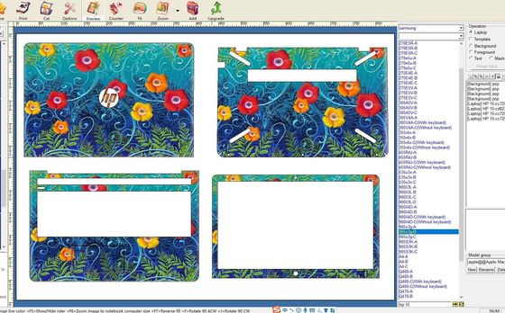 Máy làm da máy tính xách tay được thiết kế cho diy cá nhân và chuyên nghiệp với gói vật liệu toàn diện và hỗ trợ phần mềm