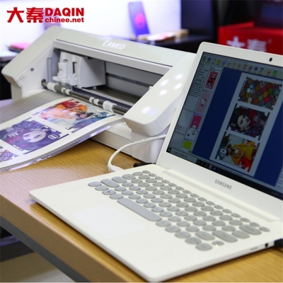 Daqin Lamination DIY Máy cắt nhãn dán cho nhãn dán Vinyl