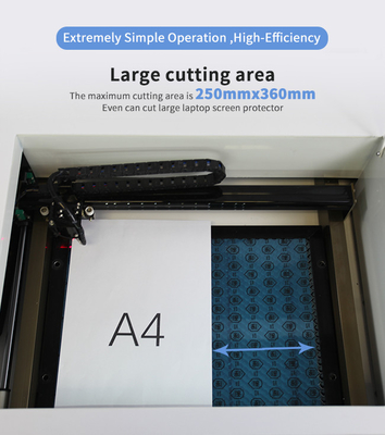 Máy cắt laser bảo vệ màn hình thông minh 24V 12V cho phim TPU Hydrogel