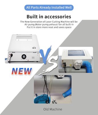 Máy cắt Laser Daqin thông minh để làm vỏ điện thoại TPU Hydrogel