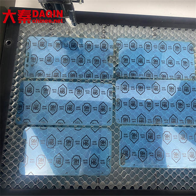40W Co2 Laser Mobile Glass Bảo vệ màn hình Daqin Máy cắt làm mát bằng nước
