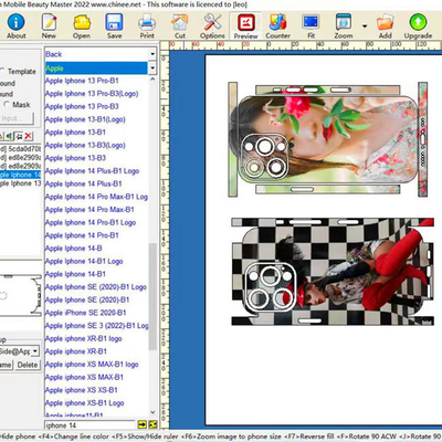 Daqin Custom CE Sticker Máy cắt decal Phần mềm làm da
