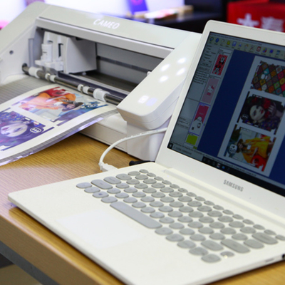 Daqin Custom CE Sticker Máy cắt decal Phần mềm làm da