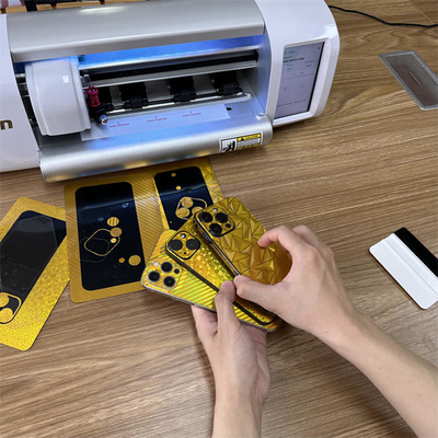 Auto Contour Daqin Vinyl Die Cut Sticker Machine Custom Front Back Film Cho Điện thoại / Máy ảnh / Tablet
