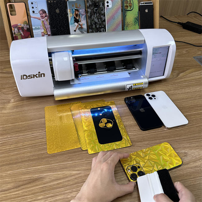 Điện thoại di động Inkjet Skin Screen Guard Cutter Máy dán tùy chỉnh Máy in đồ thị