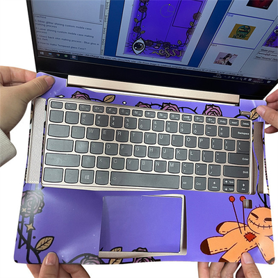 Nhãn dán máy tính xách tay Daqin Laptop Skin Mobile Protector Making Machine Nhà máy sản xuất