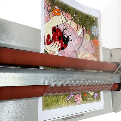 Máy làm da máy tính xách tay PVC In nhãn dán da di động