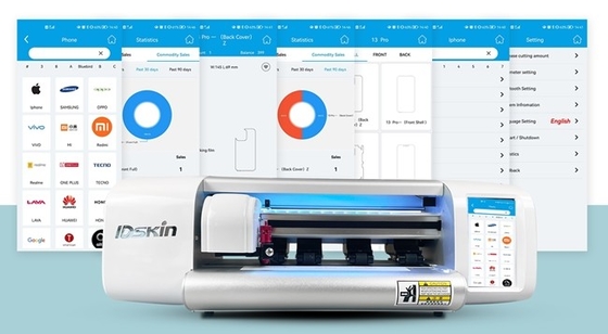 Điện thoại di động Máy cắt phim Idskin Hydrogel trong doanh nghiệp nhỏ