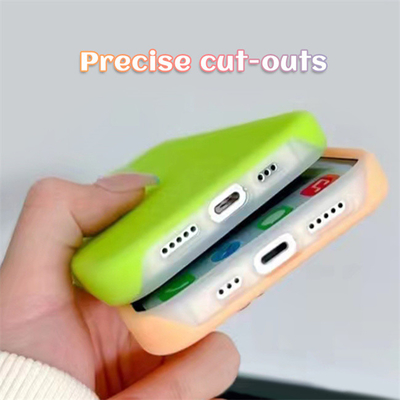 Thân thiện với làn da Jelly Liquid Điện thoại di động Vỏ silicon có lớp lót sợi nhỏ mềm cho Iphone 15 Pro