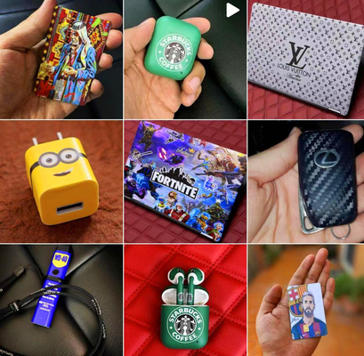 Phần mềm máy tính PC tùy chỉnh máy tính bảng điện thoại di động nhãn dán phía sau nhãn dán