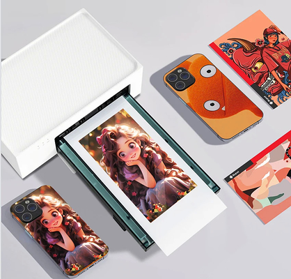 3 Màu sắc Sublimation điện thoại di động máy in da cho điện thoại di động