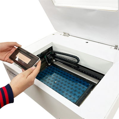 Doanh nghiệp nhỏ tại nhà cắt kính Nano Cnc Cutter Acrylic Ce chứng nhận Mini máy khắc laser di động
