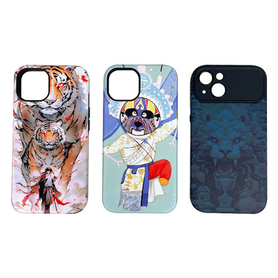 Daqin 3d Sublimation Phone Case Printer Mold Di động 2 In 1 phủ Mobile Cover Sublimation Printer
