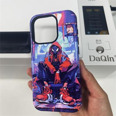 DAQIN bán lẻ mới ban đầu nhiệt ấn 3D Sublimation máy hút bụi cho vỏ điện thoại