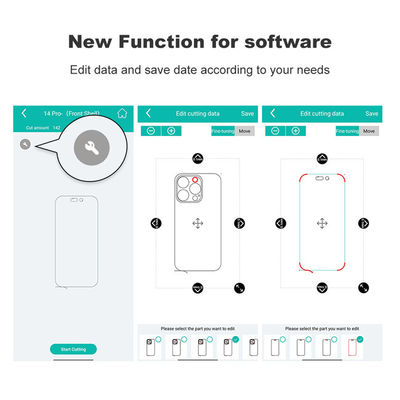 Daqin IDSKIN Hydrogel Film Screen Protector Cho IPhone 13 & IPad TPU Máy cắt phim vật liệu PC Với sử dụng máy ảnh