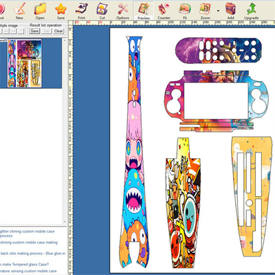 Daqin Laptop Skin Design Phần mềm máy cắt cho da máy tính xách tay cá nhân