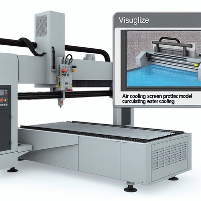 Máy cắt laser với độ chính xác cắt cao và mô hình làm mát làm mát nước lưu thông