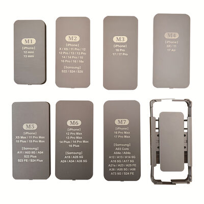 Bấm nhiệt 3D Sublimation với thiết bị phổ quát Không cần thay mốc cho iPhone Samsung Xiaomi Huawei