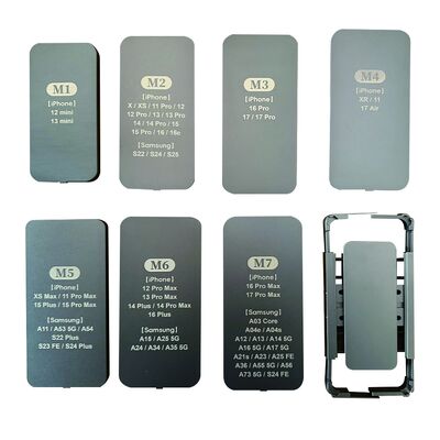 Máy Sublimation 3D khuôn phổ biến cho vỏ điện thoại 1 khuôn phù hợp với tất cả iPhone Samsung Xiaomi