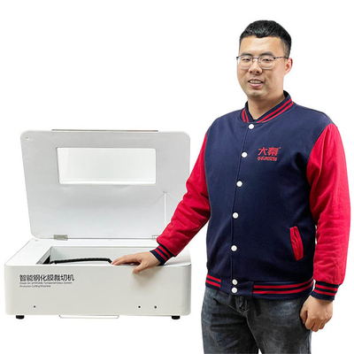 DAQIN Máy cắt laser bảo vệ màn hình kính nóng di động với độ chính xác cắt 0,01mm