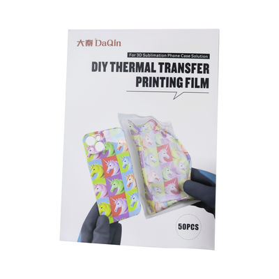 A5 3D Sublimation Heat Transfer Film 50 gói phim in có máy hút bụi 3D