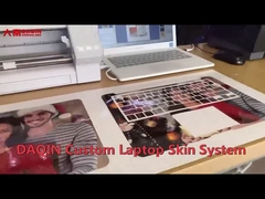 Nhãn dán tùy chỉnh 3D Daqin Máy làm da máy tính xách tay